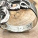 Art nouveau sterling silver ring — view 8 of 10