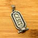Antique sterling silver pendant — view 1 of 3
