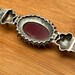 Art deco sterling silver bracelet — view 3 of 10