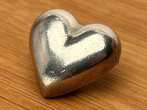 Vintage TIFFANY & CO Mexico 925 Sterling Silver Heart Pendant Charm - Perfect Valentine's Gift