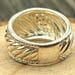 JMH Jewellery sterling silver ring, jmh hallmark — view 3 of 10