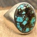 Mid century sterling silver signet ring — view 2 of 19