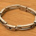Art deco sterling silver bracelet — view 5 of 17