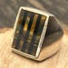 Art deco sterling silver ring — view 7 of 10