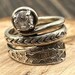 Antique sterling silver ring, israel hallmark — view 2 of 10