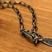 Antique sterling silver pendant — view 8 of 10