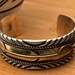 Vintage sterling silver cuff — view 12 of 16