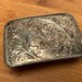 Vintage sterling silver belt buckle, mexico hallmark — view 1 of 10