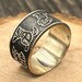 Vintage sterling silver ring, mexico hallmark — view 11 of 16
