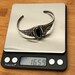 Vintage sterling silver cuff — view 7 of 8