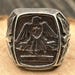 Vintage sterling silver signet ring — view 11 of 18