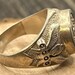 Vintage sterling silver signet ring — view 4 of 15