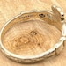 Vintage JMH Jewellery sterling silver ring, jmh hallmark — view 7 of 9