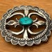 Vintage sterling silver belt buckle — view 8 of 18