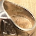 Vintage sterling silver signet ring — view 15 of 18
