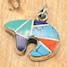 Vintage sterling silver pendant — view 15 of 20