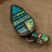 Vintage Charlie Bowie sterling silver pendant, cb hallmark — view 3 of 19
