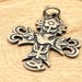 Vintage sterling silver pendant — view 2 of 19