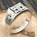 Antique sterling silver ring — view 1 of 10