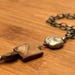 Antique sterling silver pendant — view 4 of 10