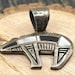 Vintage sterling silver pendant — view 1 of 9
