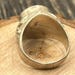 Vintage sterling silver signet ring — view 6 of 15
