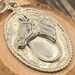 Vintage sterling silver pendant — view 6 of 17