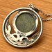 Vintage sterling silver pendant — view 6 of 10