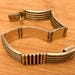 Mid century sterling silver bracelet, mexico hallmark — view 3 of 10
