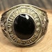 Mid century sterling silver signet ring — view 17 of 19