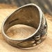 1920s sterling silver signet ring — view 3 of 8
