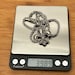 Antique sterling silver pendant — view 9 of 9