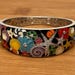 Art deco Belle Étoile sterling silver cuff, belle hallmark — view 2 of 10