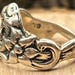 Art nouveau sterling silver ring — view 3 of 10