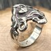 Art nouveau sterling silver ring — view 1 of 10