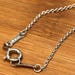 Vintage sterling silver necklace — view 11 of 20