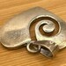 Art deco sterling silver pendant — view 7 of 16