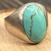 Vintage sterling silver ring, mexico hallmark — view 2 of 14