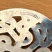 Mid century Kaunis Koru sterling silver pendant, kk hallmark — view 17 of 20