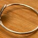 Vintage Phyllis Woods sterling silver bangle, woods hallmark — view 5 of 8