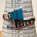 Vintage sterling silver bangle — view 9 of 10