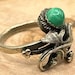 Mid century sterling silver ring — view 2 of 10