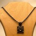 Victorian sterling silver pendant, italy hallmark — view 2 of 5