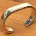 Art deco sterling silver cuff — view 2 of 10