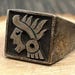 Vintage sterling silver signet ring — view 13 of 18