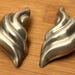Mid century sterling silver earrings — view 6 of 10