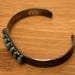 Mid century sterling silver cuff — view 13 of 17