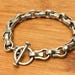 Vintage sterling silver bracelet, mexico hallmark — view 2 of 9