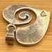 Art deco sterling silver pendant — view 14 of 16