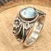 Art nouveau sterling silver ring — view 16 of 18